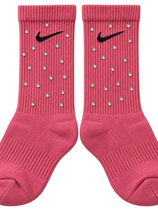 Nike Other - Pink Nike Bling Rhinestone Socks Kids/Youth NWOT